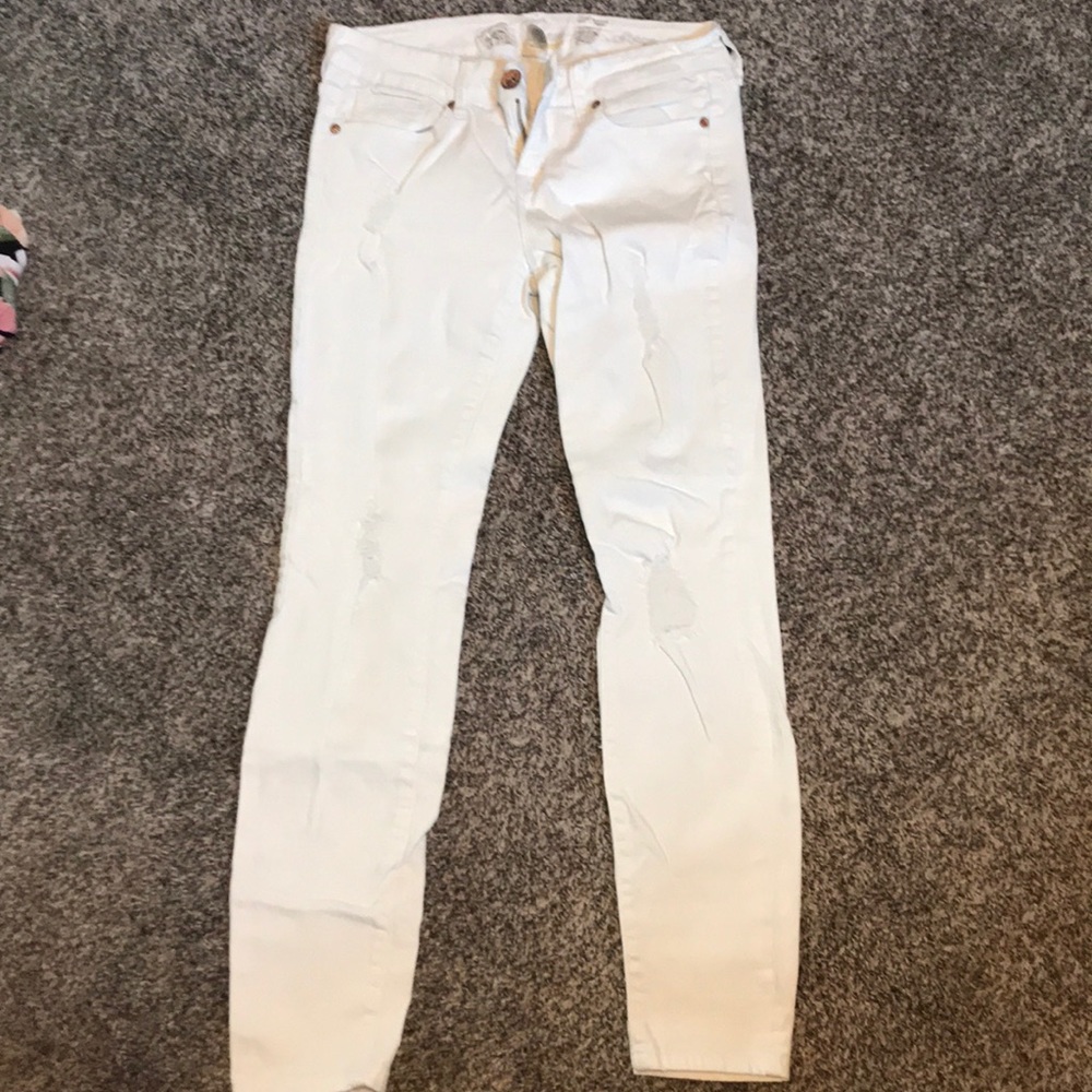 White jeans
